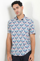 Andrew Smith Kemeja Lengan Pendek Pria A0336P02Z